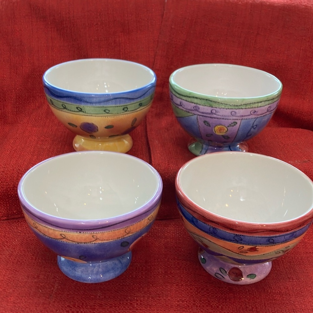 Sweet Shoppe by Sango Ice Cream Bowls- Set of 4